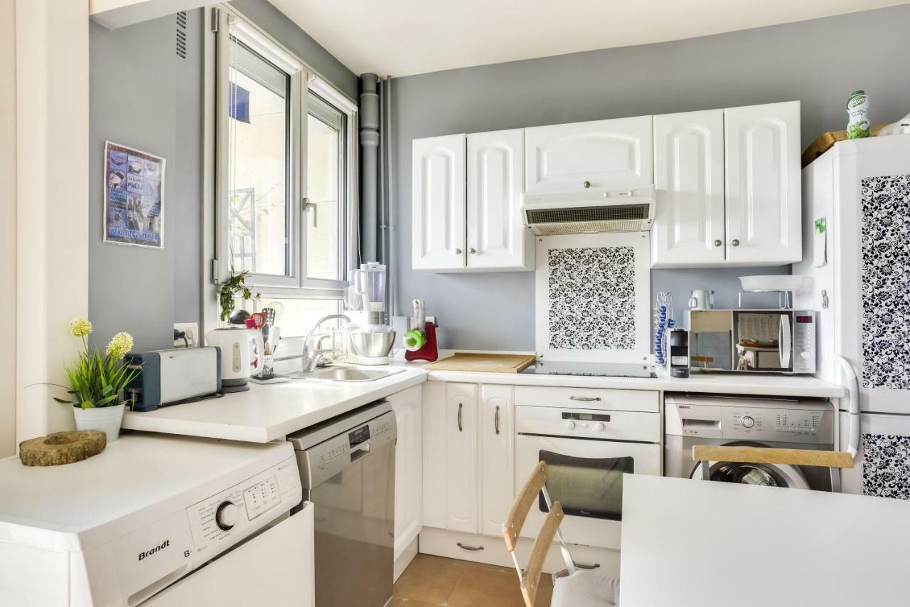 Charming Apartment With Terrace By Weekome Parigi Esterno foto